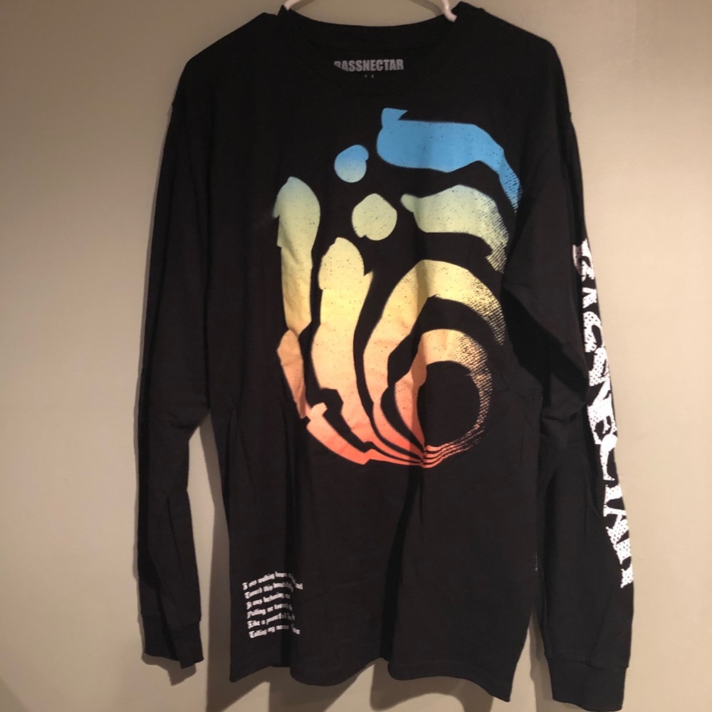 Bassnectar Merch Long Sleeve Festival Bass Wook